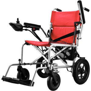 Klano KL20- Lightweight (Only 40lbs) Foldable Electric Wheelchair for Seniors - 2x250W Motor Power - Travel Size - Airline Approved - User Friendly - Long Range - 12 mi Cruise Range (Model4)