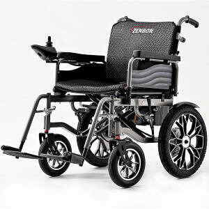16 Miles Cruise Range ZENBON Electric Wheelchairs for Adults,Lightweight Foldable Powered Wheelchair,Intelligent Motorized Wheelchairs for Seniors,Portable All Terrain Electric Mobility Chair