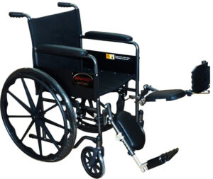 Everest & Jennings Advantage LX Wheelchair, Everyday Value for Adult Use, 18" Seat