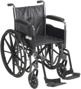 Drive Medical SSP220DFA-EF Silver Sport 2 Wheelchair