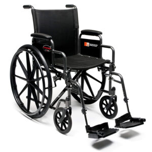 Everest & Jennings Advantage LX Wheelchair, Everyday Value for Adult Use, 18" Seat