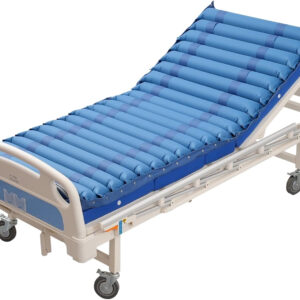 Alternating Air Pressure Mattress for Bed Sores, Protable Medical Air Mattress Topper for Hospital Bed Home Use,Pressure Relief Ulcer Cushion Pad&Quiet Pump,Blue