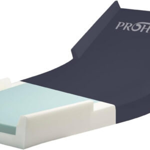 Bariatric Foam Hospital Bed Mattress for Pressure Redistribution - Two-Layered High Density Foam - Raised Support Rails - Moderate to High Bed Sore Treatment Medical Mattresses - 42" x 80" x 6" x 9"