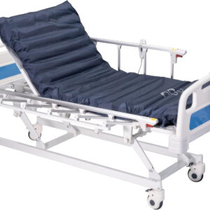 5 INCH Tubular AIR Mattress – for Pressure ulcers and Bed sores – Variable Inflatable Pump System with CPR Handle – Twin Size