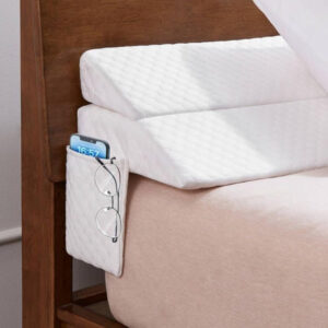 EUHAMS King Size Bed Wedge Pillow - Bed Gap Filler Mattress Wedge Headboard Pillow Close The Gap 0-7" Between Your Headboard and Mattress or Wall for Sleeping Backrest Pillow (76"x10"x6" White)