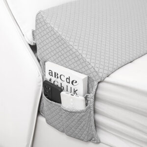 King Bed Wedge Pillow Headboard Gap,Wedge Pillow Headboard/Bed Gap Filler,Fill The Gap (0-8") (Gray, 76"x10"x6")