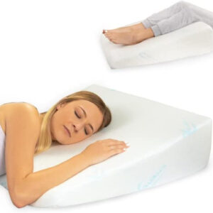 Xtreme Comforts Wedge Pillows - 7" Memory Foam Bed Wedge Pillow for Sleeping (1Pk)