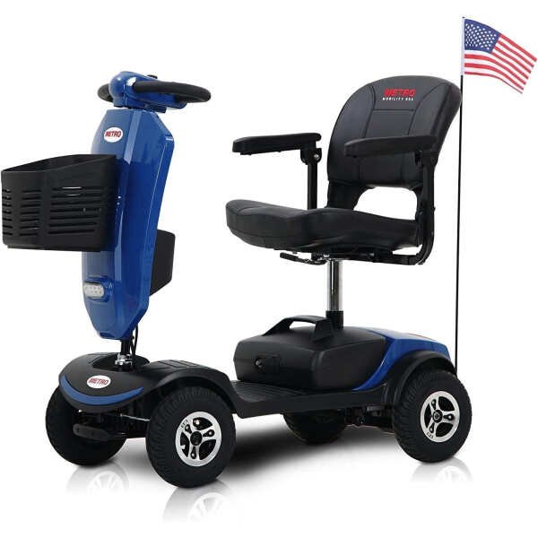 Mobility Scooter Metro Mobility Elderly Scooter Folding Scooter 4 Wheel Scooter (Patriot)