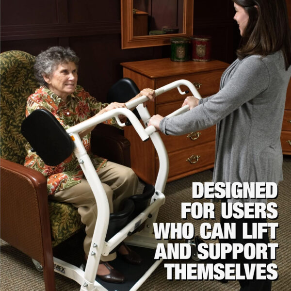 Lumex LF1600 Stand Assist, Sit to Stand Patient Lift for Elderly Seniors, Chair Transfer & Standing Support Aid