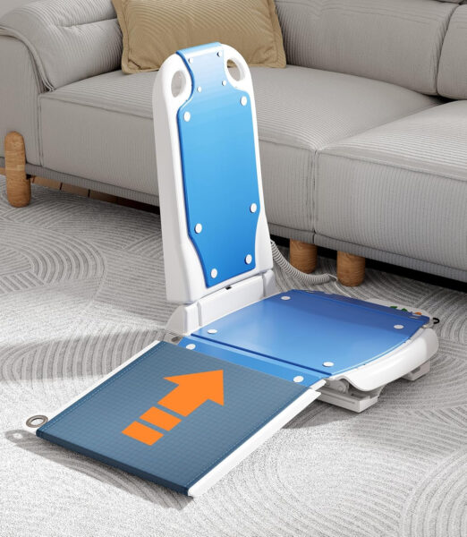 Maidesite Slide Sheet Board for Chair Lift, Tubular Slider Sheets, Positioning Patient Transfer Device, Assisting Seniors in Chair Lift & Moving into Bathtubs, AY01