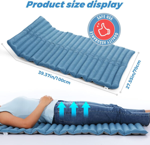 Non-Inflatable Pressure Sore Prevention Mattress Topper for Hospital & Home – Machine Washable
