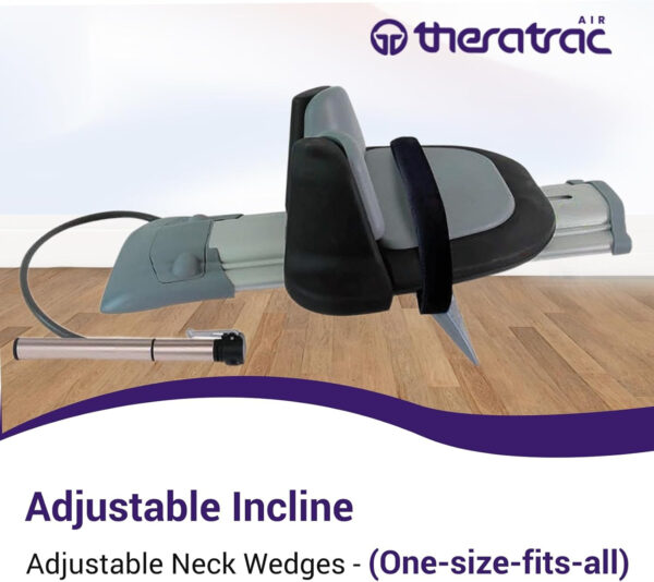 Clinical Grade Cervical Traction Device by Theratrac Air – Advanced Neck Support with Air Pump Technology for Pain Relief, Spine Alignment & Disc Health