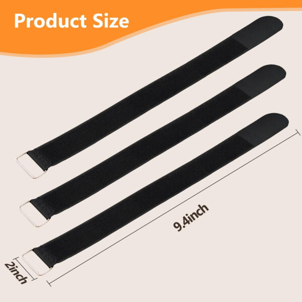 4 Pcs Ellipse Leg Exerciser Machine Pedal Straps, Under Desk Elliptical Peddler Foot & Leg Pedal Bands for Seniors, Se & Stability Foot Strap for Electric Ellipse Equipment Home Office Accessories