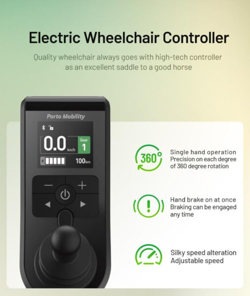 Ranger Aero: The Lightest (26lbs) Full Carbon Folding Electric Wheelchair with Remote Control