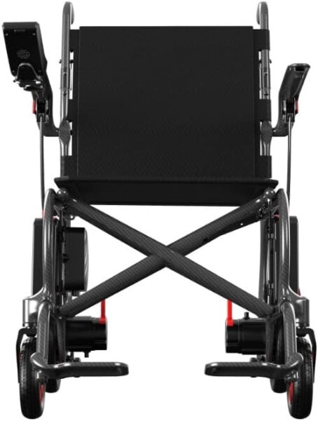 Ranger Aero: The Lightest (26lbs) Full Carbon Folding Electric Wheelchair with Remote Control
