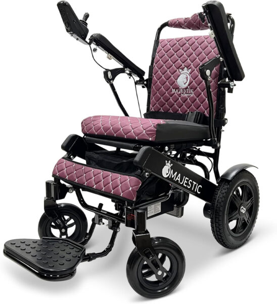 Electric Wheelchairs for Adults, 330 lbs Capacity, Up to 19 Miles Range, 20″ Wide Seat,Lightweight Wheelchair for Seniors,Remote Controlled Wheel Chair,Airline and Cruise Approved, IQ-9000 by Majestic