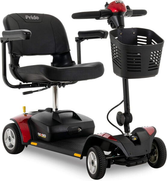 Pride Go-Go Elite Traveller 4-Wheel Mobility Travel Scooter