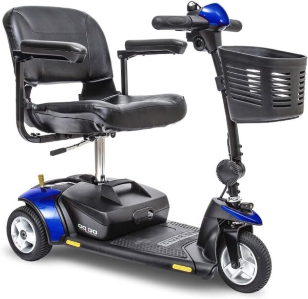 SC40E, Elite Traveller, Red AND Blue Shroud Inserts, 3 Wheel, 12 Amp
