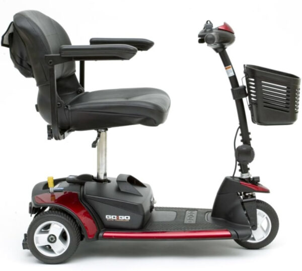SC40E, Elite Traveller, Red AND Blue Shroud Inserts, 3 Wheel, 12 Amp