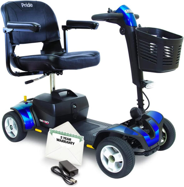 Pride Mobility S74 Go-Go Sport 4-Wheel Electric Mobility Scooter For Adults